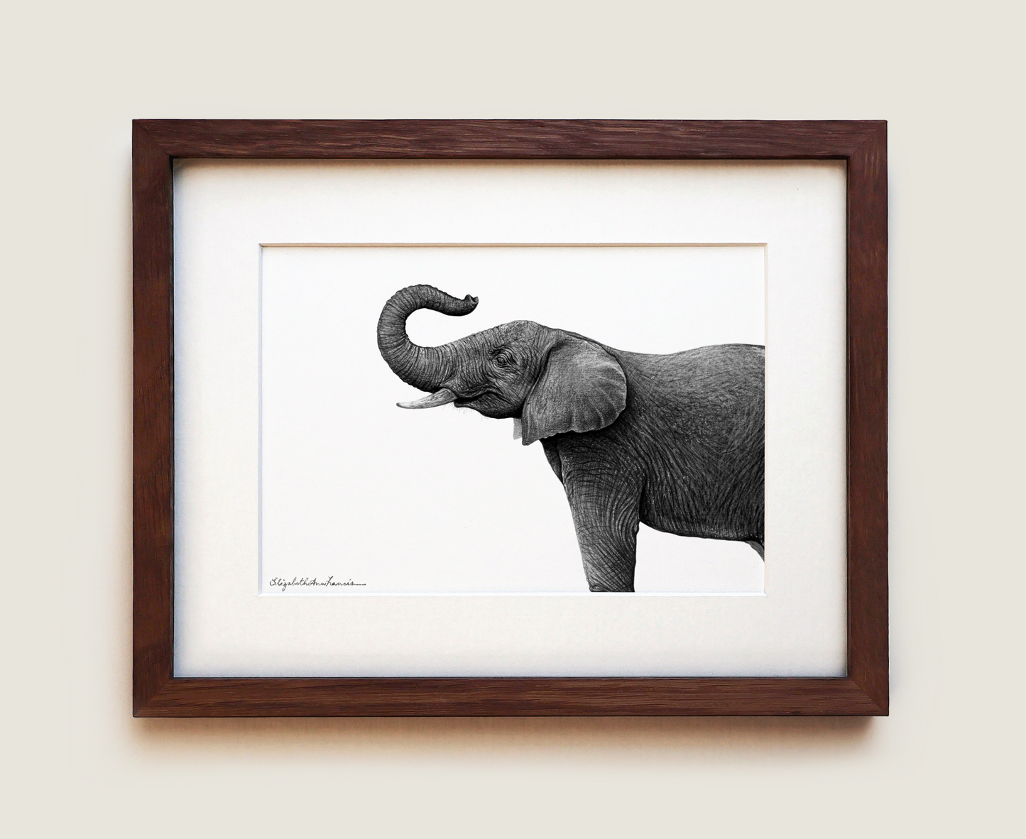 Happy Elephant | Fine Art Print