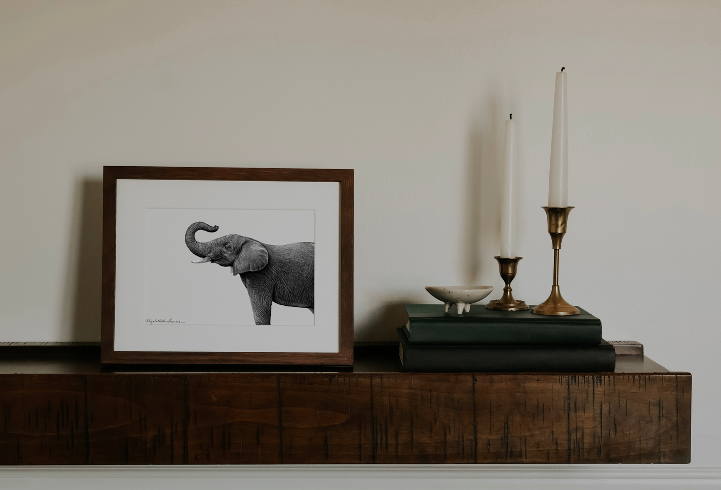 Happy Elephant | Fine Art Print