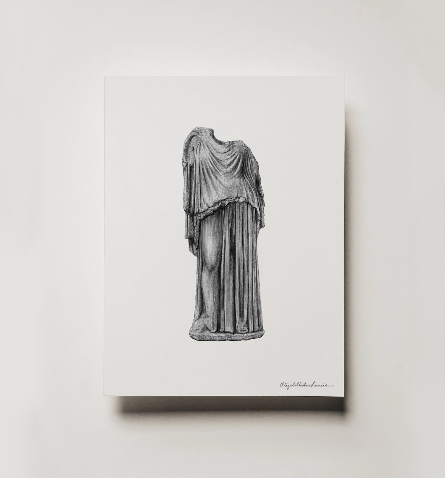 Marble Statue of Eirene | The Personification of Peace | Fine Art Print