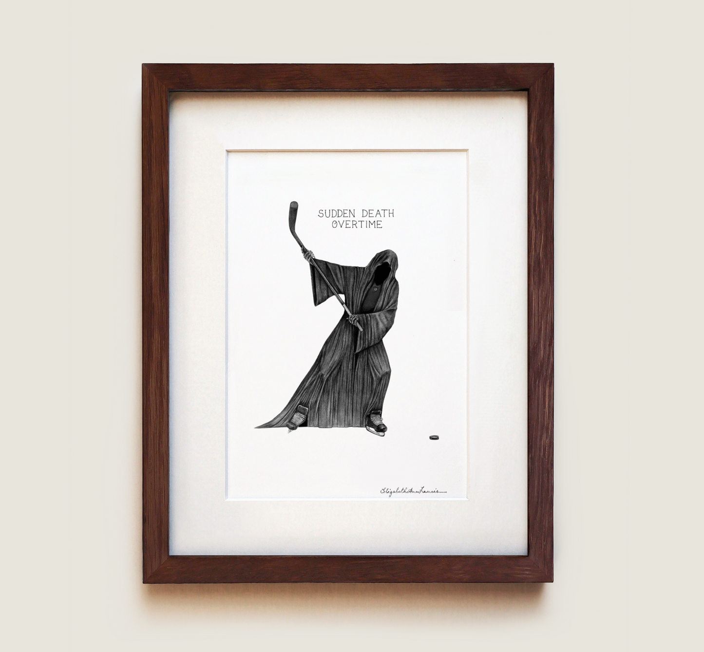 Sudden Death Overtime Hockey | Fine Art Print