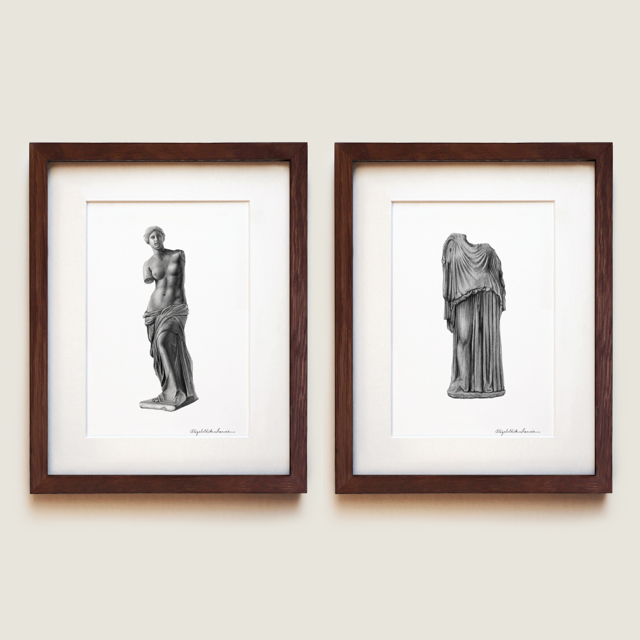 Marble Sculpture Collection | Fine Art Print