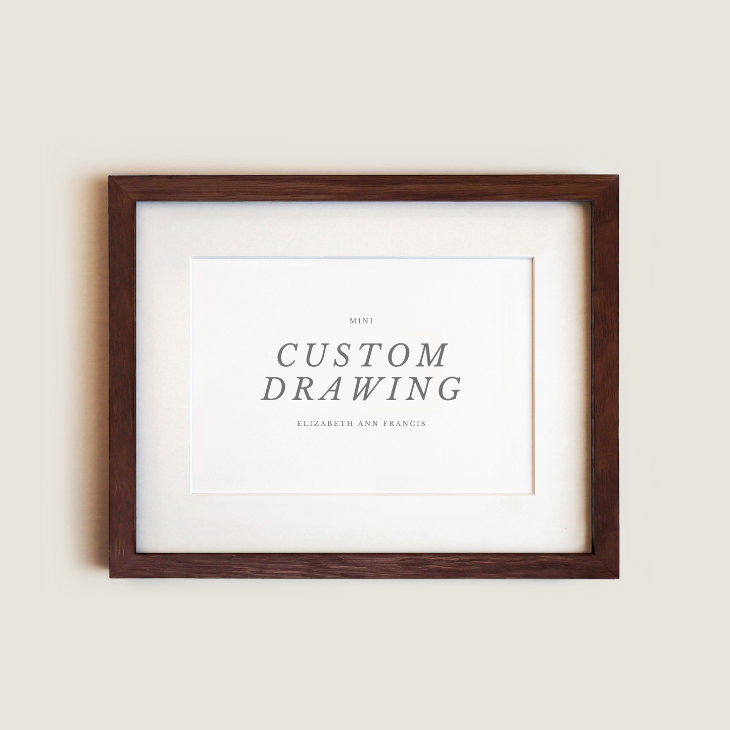 Mini Custom Drawing