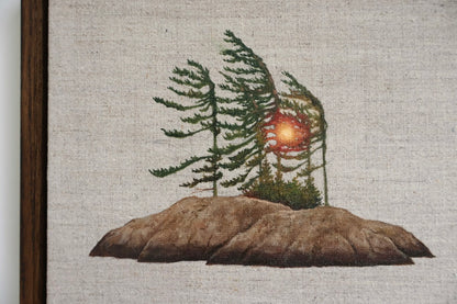 Windswept Pines | Oil on Belgian Linen