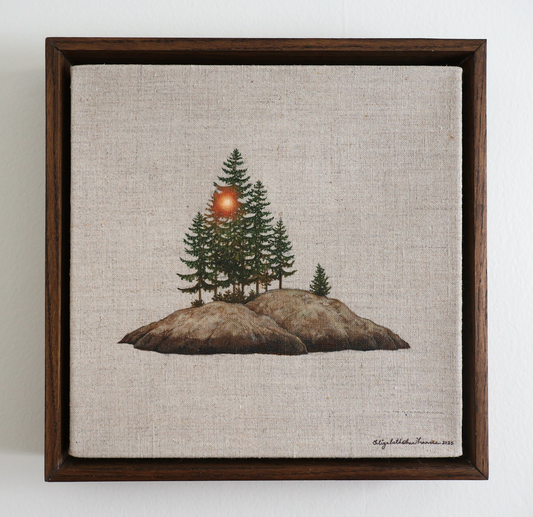 Golden Hour I | Oil on Belgian Linen