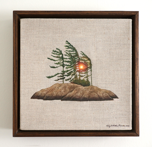 Windswept Pines | Oil on Belgian Linen