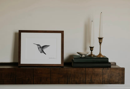 Ruby-throated Hummingbird | Fine Art Print