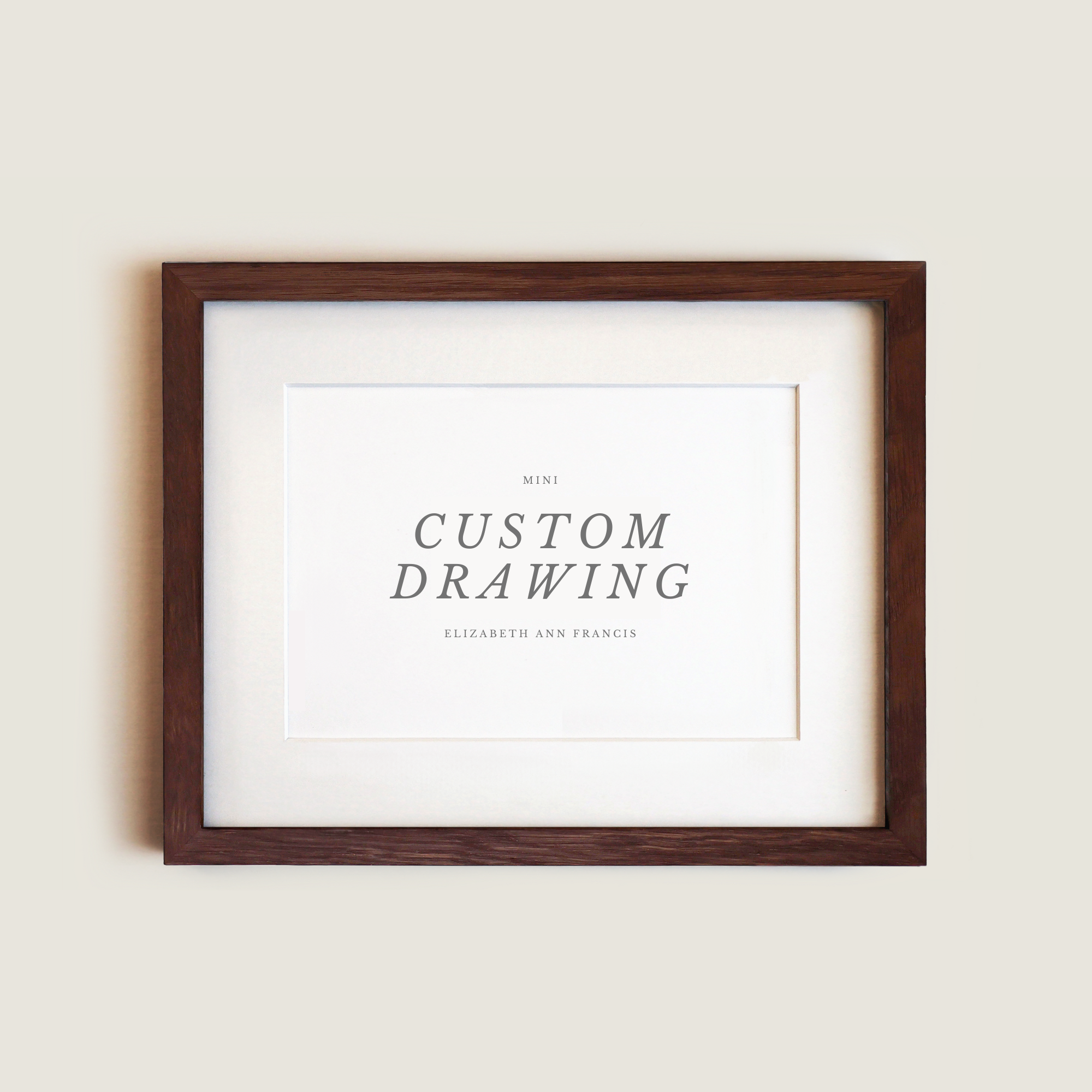 Customised Drawings Mini Custom Drawing β Elizabeth Ann Francis | fine art